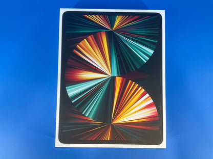 ♥ New, Open Box - iPad Pro 12.9" M1 128GB Wi-Fi + 5G Silver MHNT3LL/A (2021)