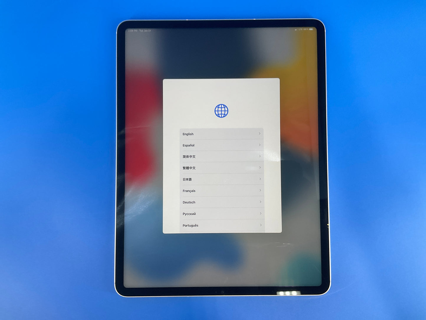 ♥ New, Open Box - iPad Pro 12.9" M1 128GB Wi-Fi + 5G Silver MHNT3LL/A (2021)