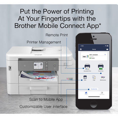 Brother MFC-J4535DW INKvestment Tank All-in-One Color Inkjet Printer