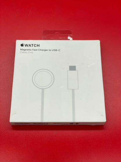♥ New, Open Box - Apple Watch Magnetic Fast Charger to USB-C Cable 1 Meter MLWJ3AM/A