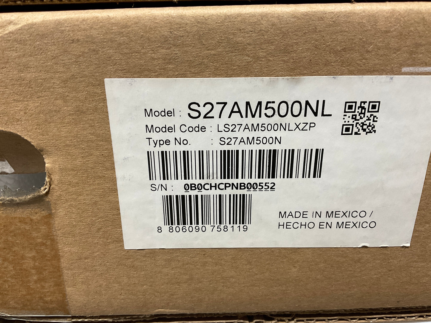 ♥ New, Factory Sealed - Samsung M50A 27" LED LCD Display 1080p HDMI LS27AM500NLXZP