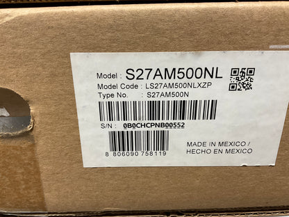 ♥ New, Factory Sealed - Samsung M50A 27" LED LCD Display 1080p HDMI LS27AM500NLXZP