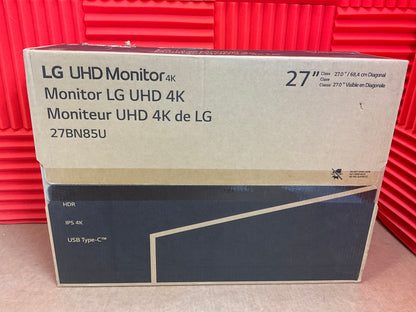 ♥ New, Factory Sealed - LG 27BN85UN-B 27" 4K HDR Monitor HDMI USB-C