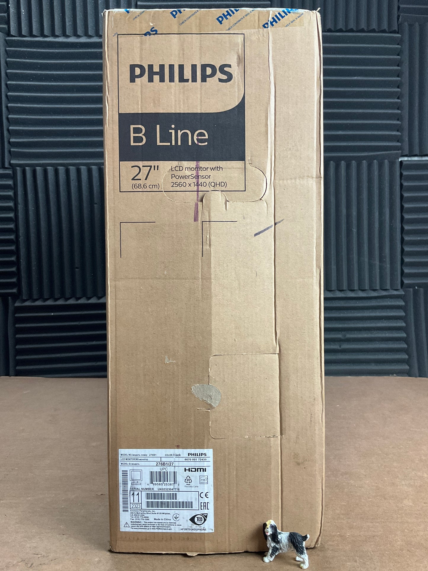 ♥ New, Factory Sealed - Philips B Line 27" LED LCD Monitor QHD 276B1