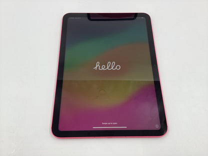 ♥ New, Open Box - Apple iPad 10 64GB LTE 10.9 Pink MQ6M3LL/A