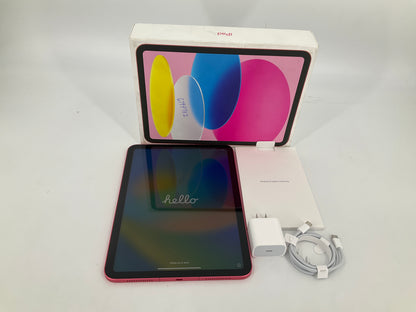 ♥ New, Open Box - Apple iPad 10 64GB LTE 10.9 Pink MQ6M3LL/A