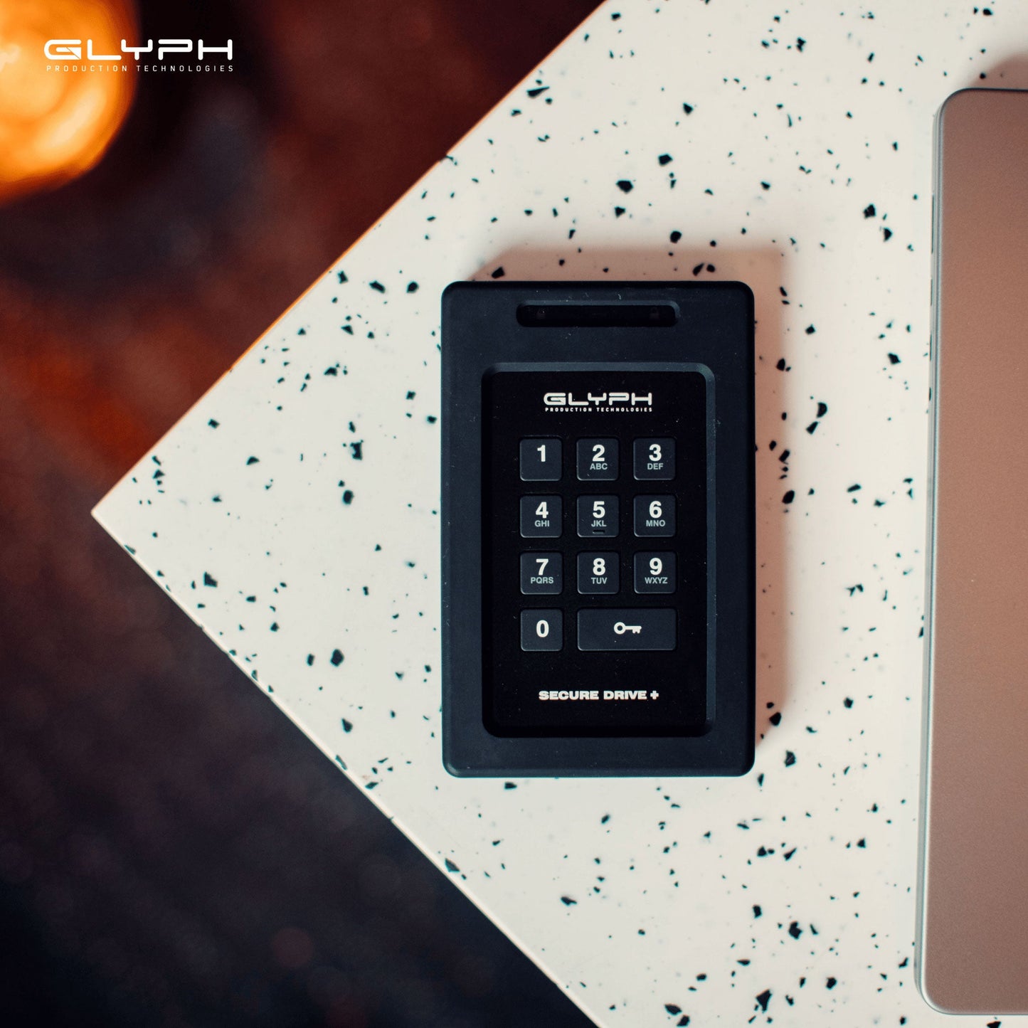 Glyph SecureDrive+ Encrypted Drive with Keypad