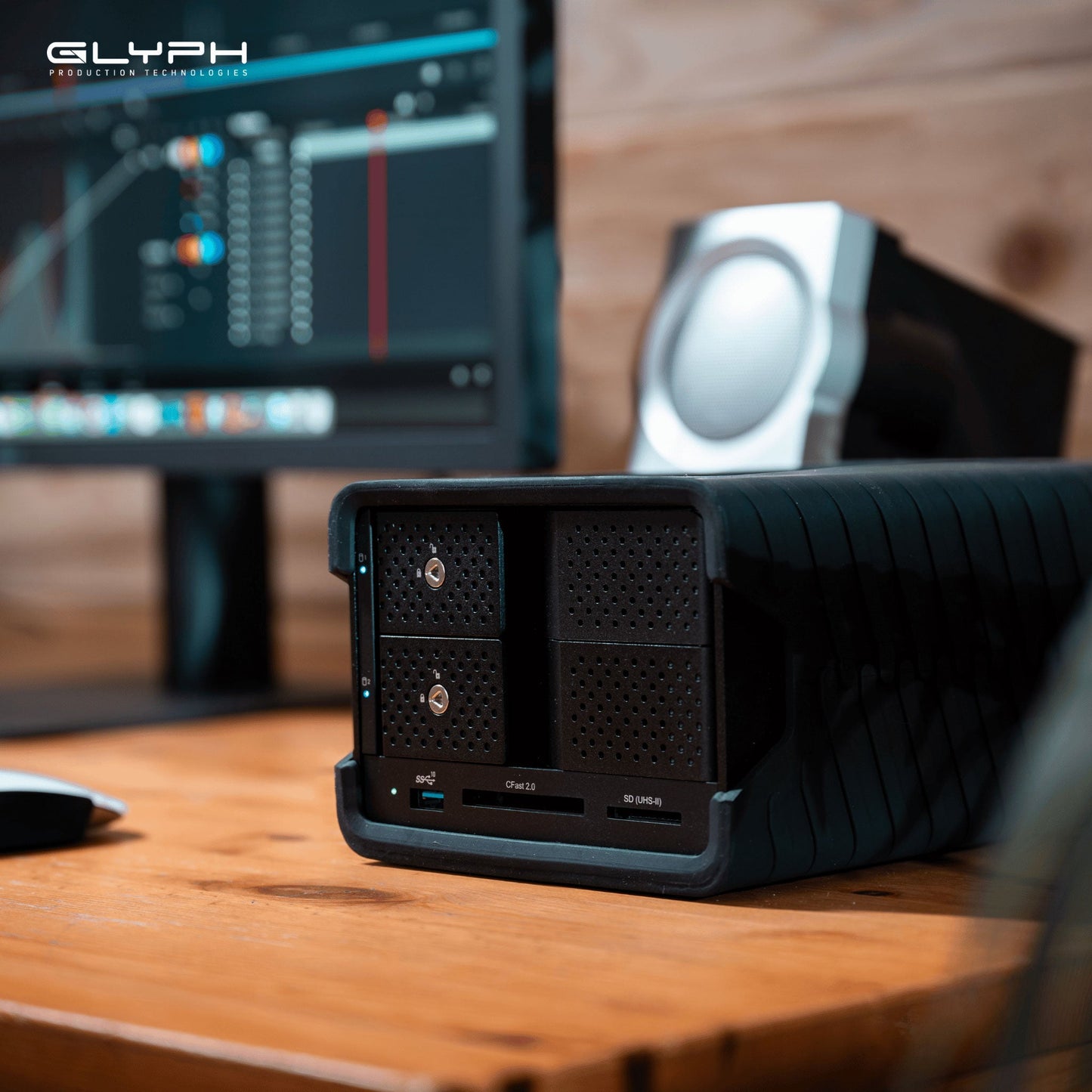 Glyph Blackbox PRO RAID Desktop Drive with Thunderbolt 3 with Hub