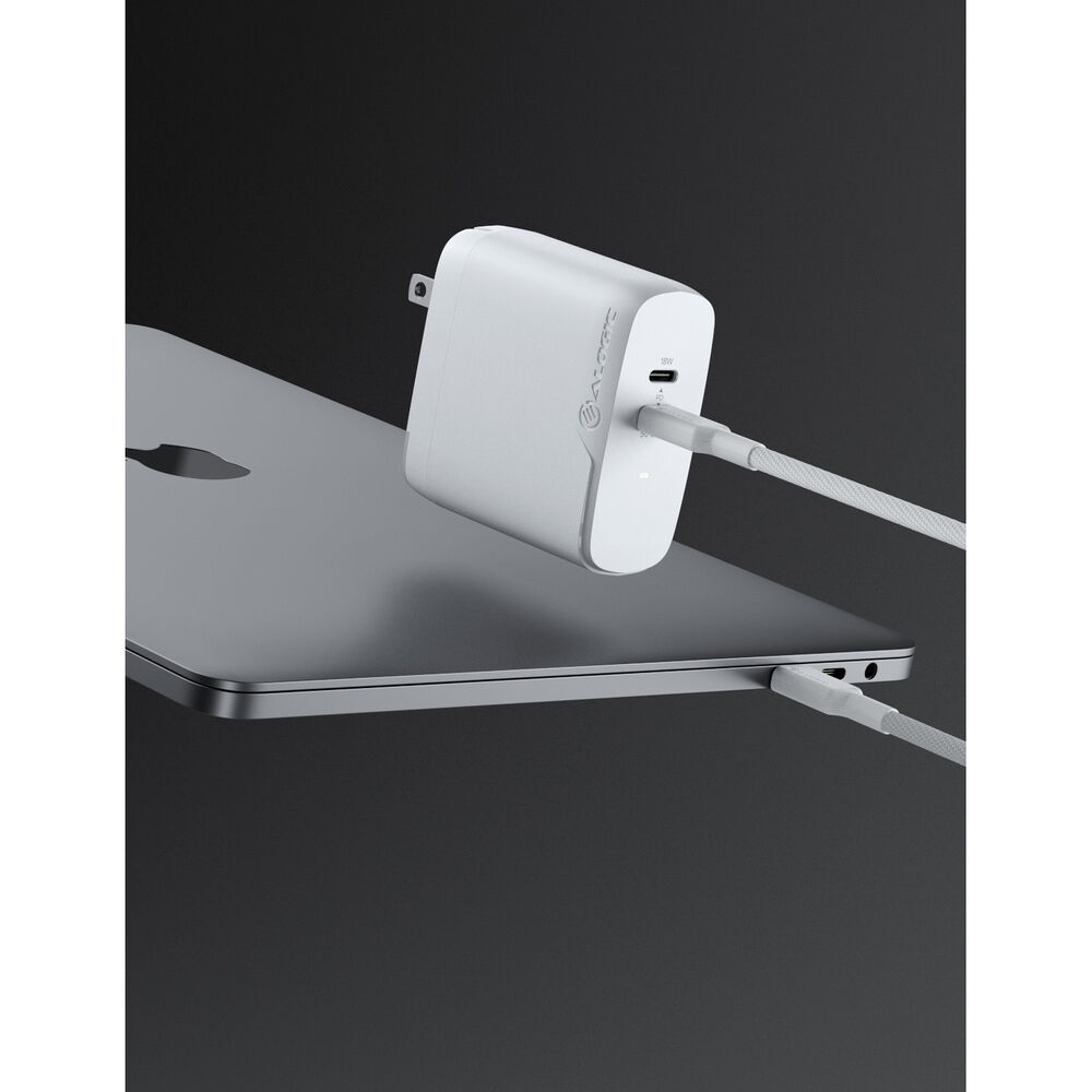 ALOGIC 68W Rapid Power 2-Port USB-C PD GaN Charger (White)