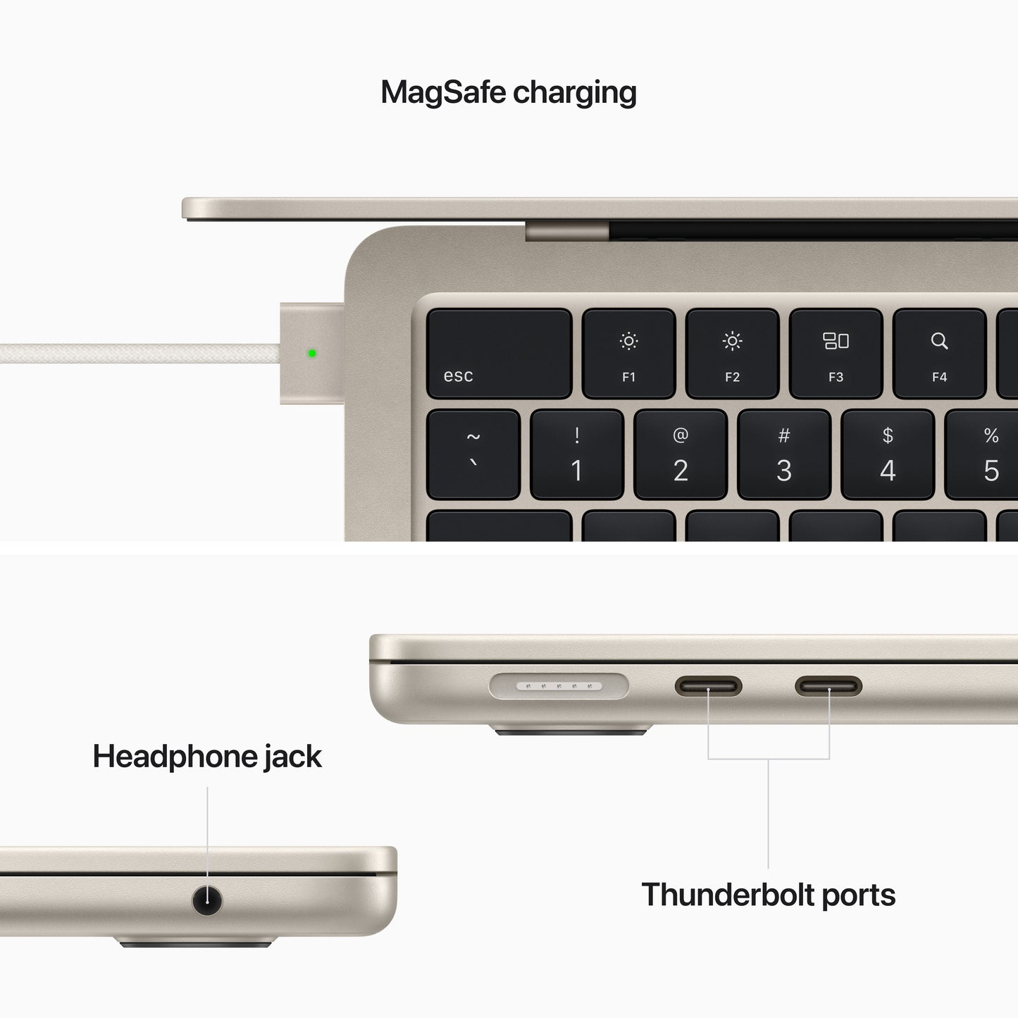 13-inch MacBook Air - M2 - Starlight