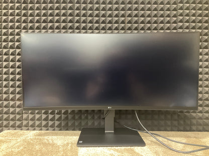 ♥ New, Open Box - LG UltraWide 34BQ77QE-B 34" 1440p HDR Curved Monitor