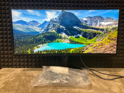 ♥ New, Open Box - LG UltraWide 34BQ77QE-B 34" 1440p HDR Curved Monitor