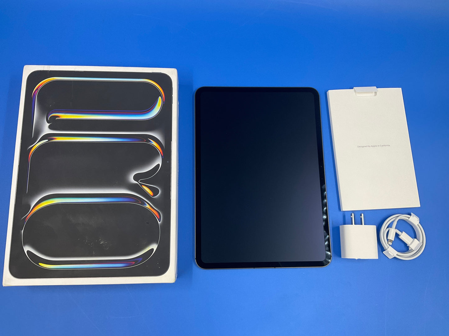♥ New, Open Box - Apple iPad Pro M4 11-Inch Nano-Texture 1TB Wi-Fi + 5G LTE Space Black MWRP3LL/A (2024)