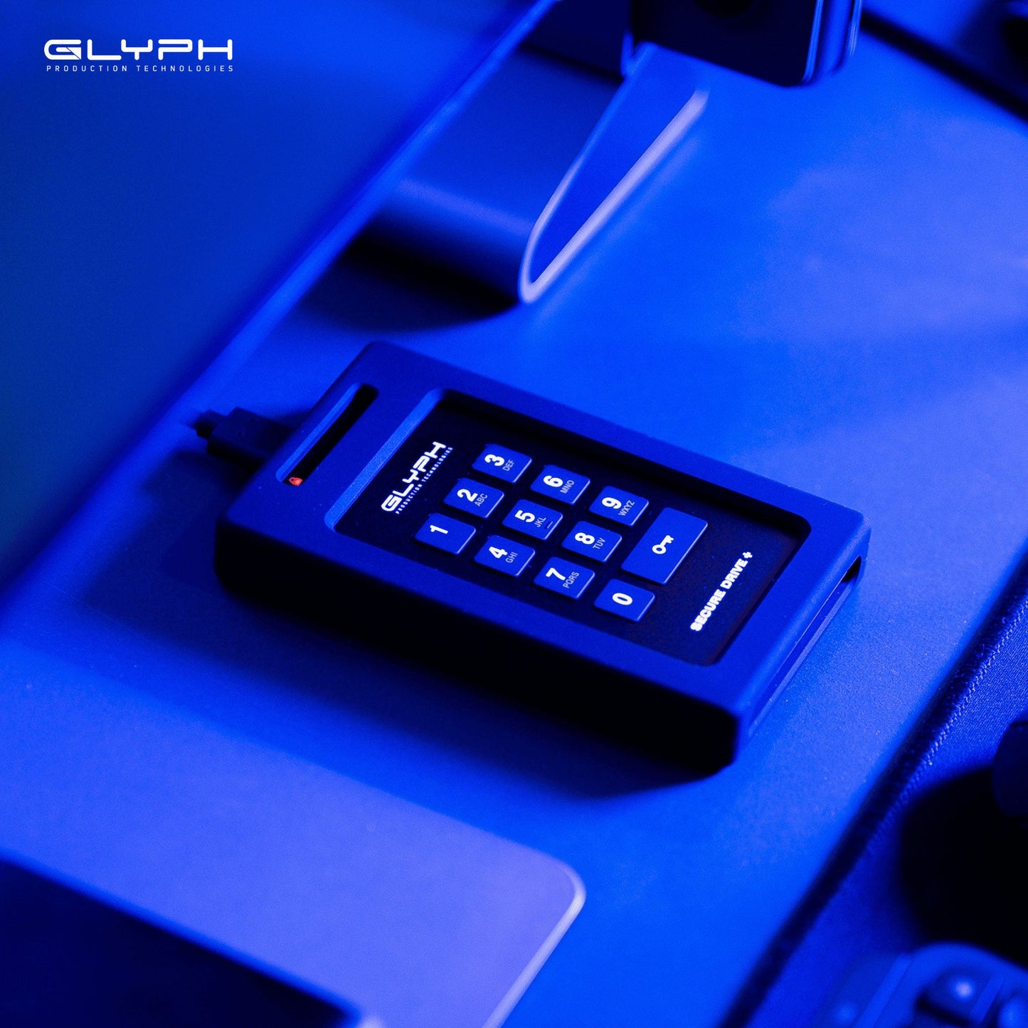 Glyph SecureDrive+ Encrypted Drive with Keypad