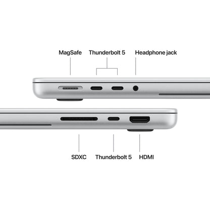 14-inch MacBook Pro with PROLED XDR Display (M5 Pro) - Silver - Nano-Texture Display