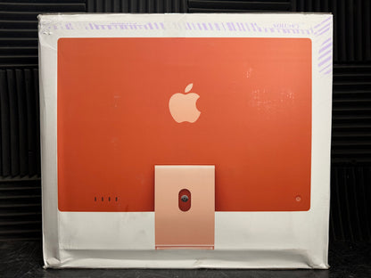 ♥ New, Open Box - iMac M4 10/10-Core 32GB/512GB Orange Z1EW0008C