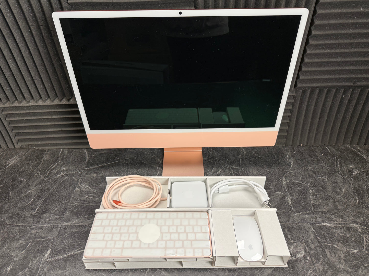 ♥ New, Open Box - iMac M4 10/10-Core 32GB/512GB Orange Z1EW0008C