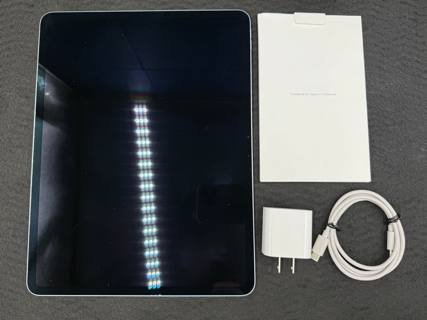 ♥ New, Open Box - iPad Air 13" M3 128GB Wi-Fi Only Blue MCNJ4LL/A