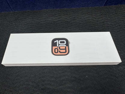 ♥ New, Factory Sealed - Apple Watch Series 10 42mm Cellular Rose Gold Aluminum Plum Sport Band MWWK3LW/A