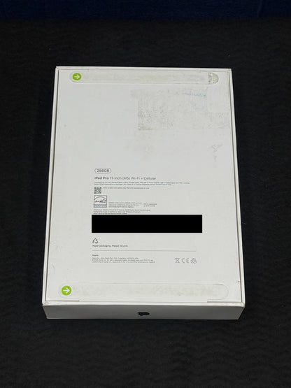 ♥ New, Factory Sealed - iPad Pro M511-Inch 256GB WiFi + Cellular Space Black ME2N4LL/A