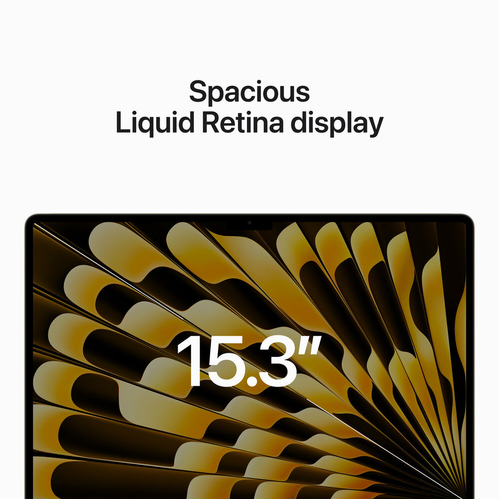 ♥ New, Factory Sealed - Apple MacBook Air 15" M2 8/10-Core 8GB/512GB MQKV3LL/A Starlight (2023)