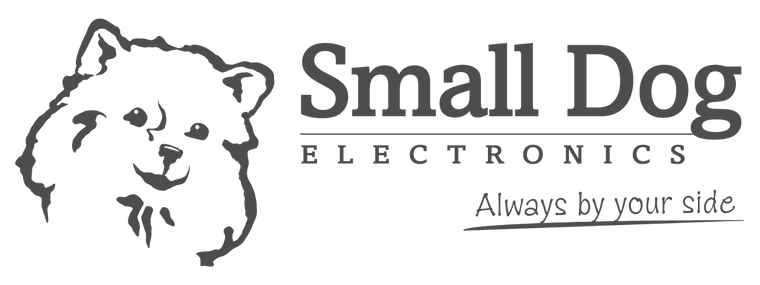 small dog electronics logo