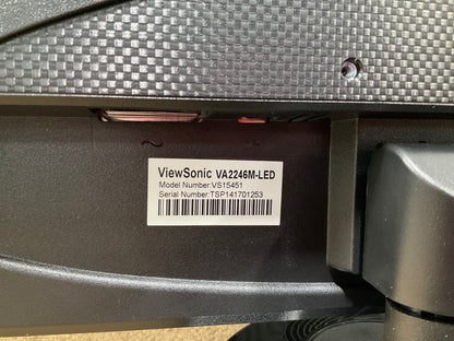 Viewsonic VA2246M 22" LED LCD Monitor