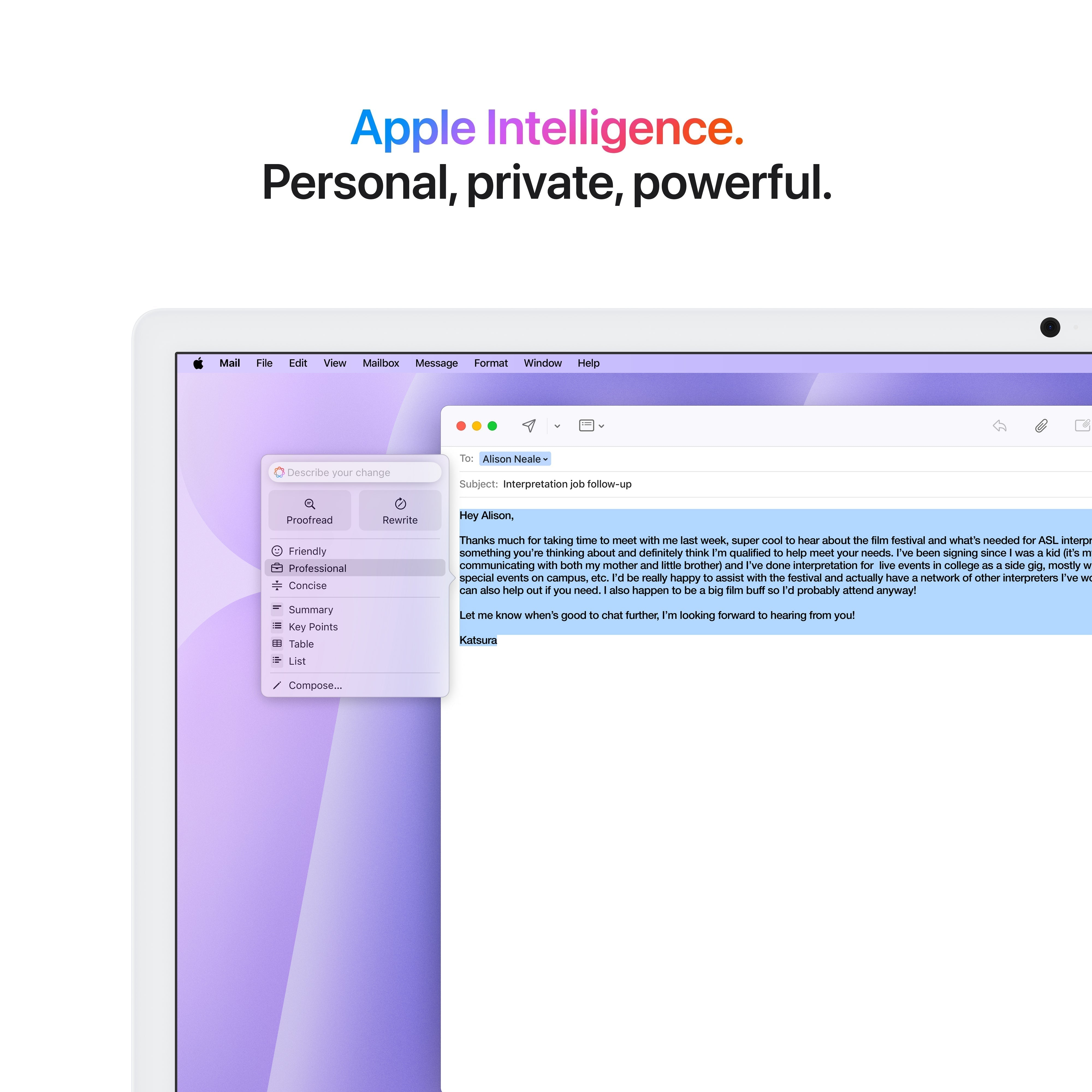 24-inch iMac - M4 (10-Core CPU and 10-Core GPU) - Purple - Nano