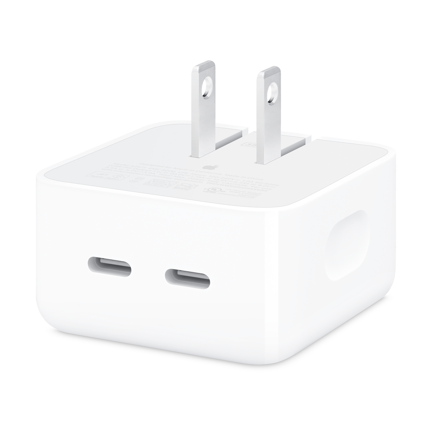 35W Dual USB-C Port Compact Power Adapter (2022)