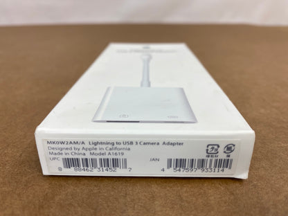 ♥ New, Open Box - Apple Lightning to USB 3.0 Type-A Camera Adapter MK0W2AM/A