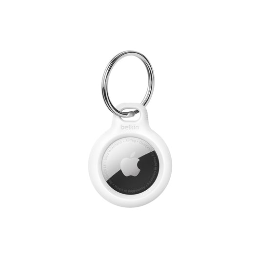 Belkin Mobile Belkin Secure Holder with Key Ring for AirTag - White