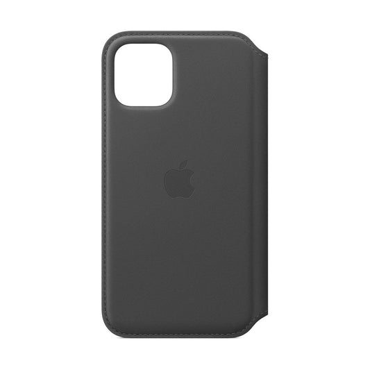 ♥ New, Factory Sealed - Apple iPhone 11 Pro Leather Folio Case Black MX062ZM/A