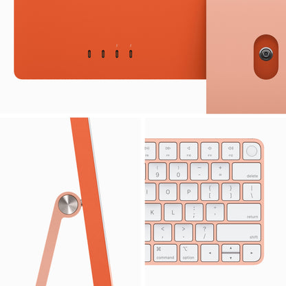 24-inch iMac - M3 (8-core CPU and 10-core GPU) - Orange
