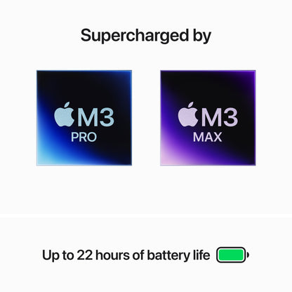 16-inch MacBook Pro - M3 Max - Space Black