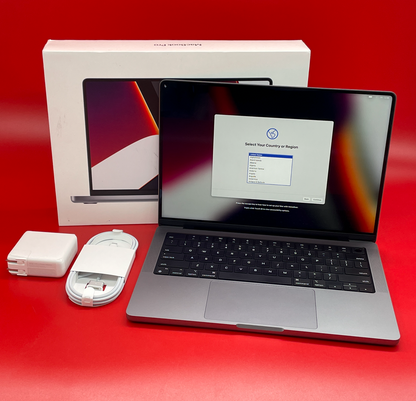 ♥ New, Open Box - MacBook Pro 14.2" M1 Pro 8/14-Core 16GB/512GB Space Gray MKGP3LL/A (2021)