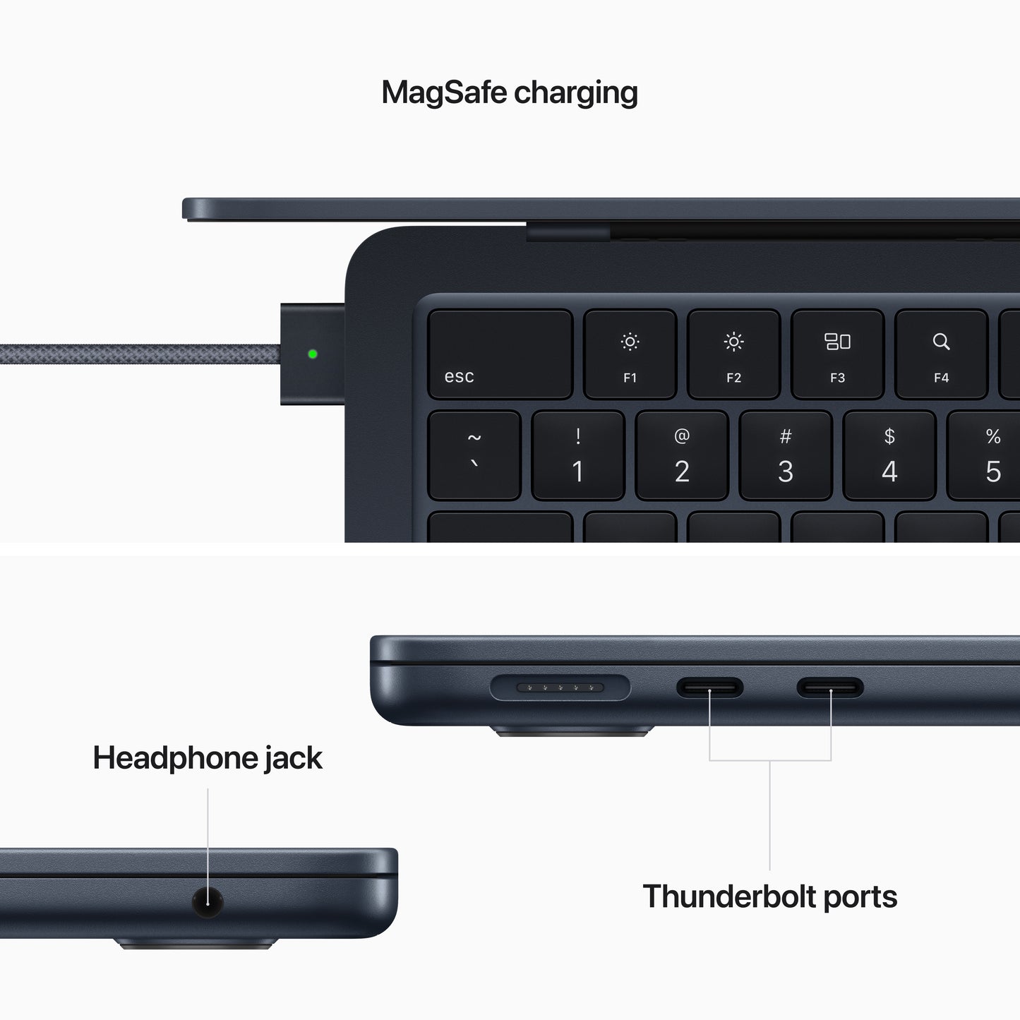 13-inch MacBook Air - M2 - Midnight