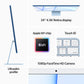 iMac 24in - Apple M1 8-Core CPU/8-Core GPU - Blue
