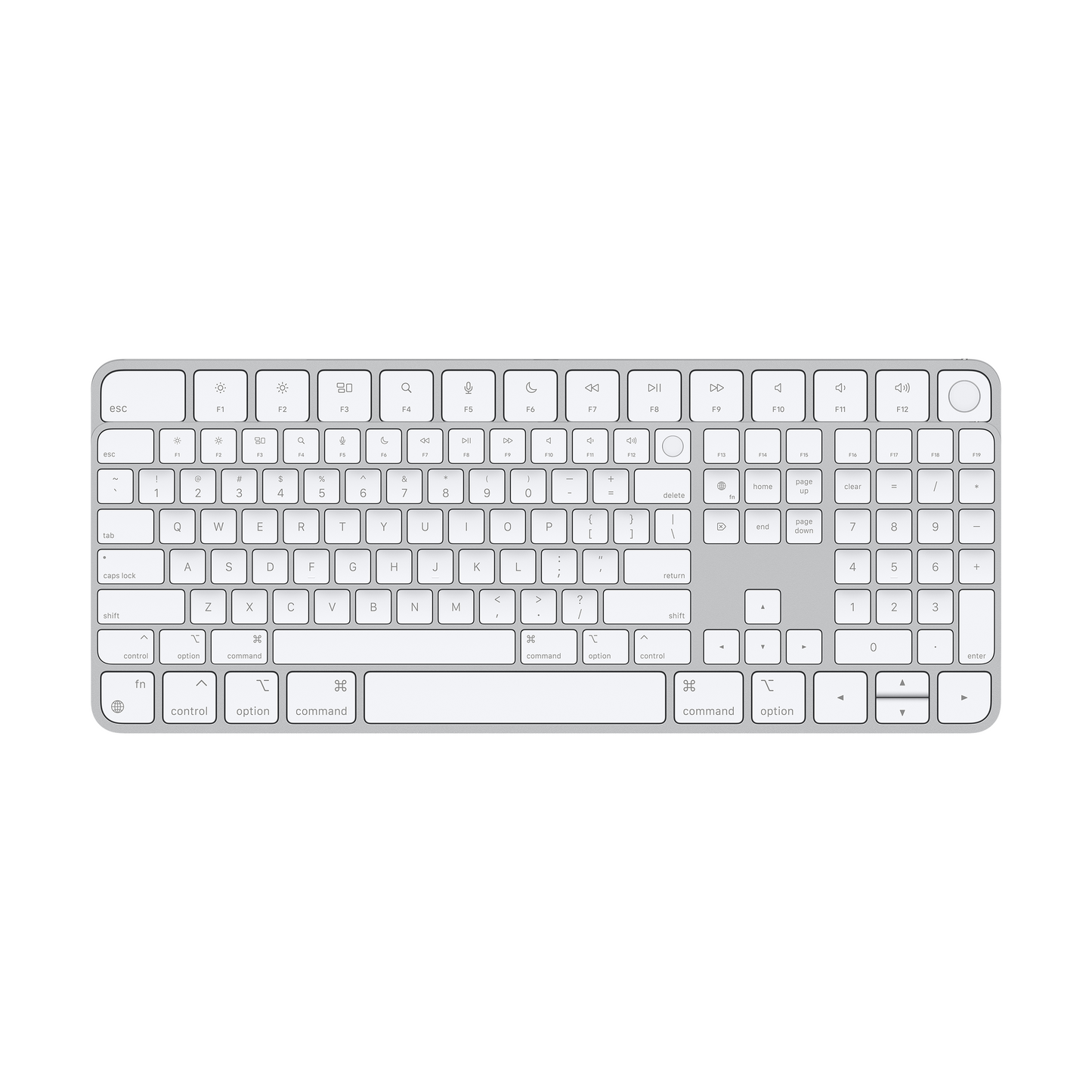 Apple Magic Keyboard w/ Touch ID and Numeric Keypad (For Use w/ M1 Silicon Based Macs)