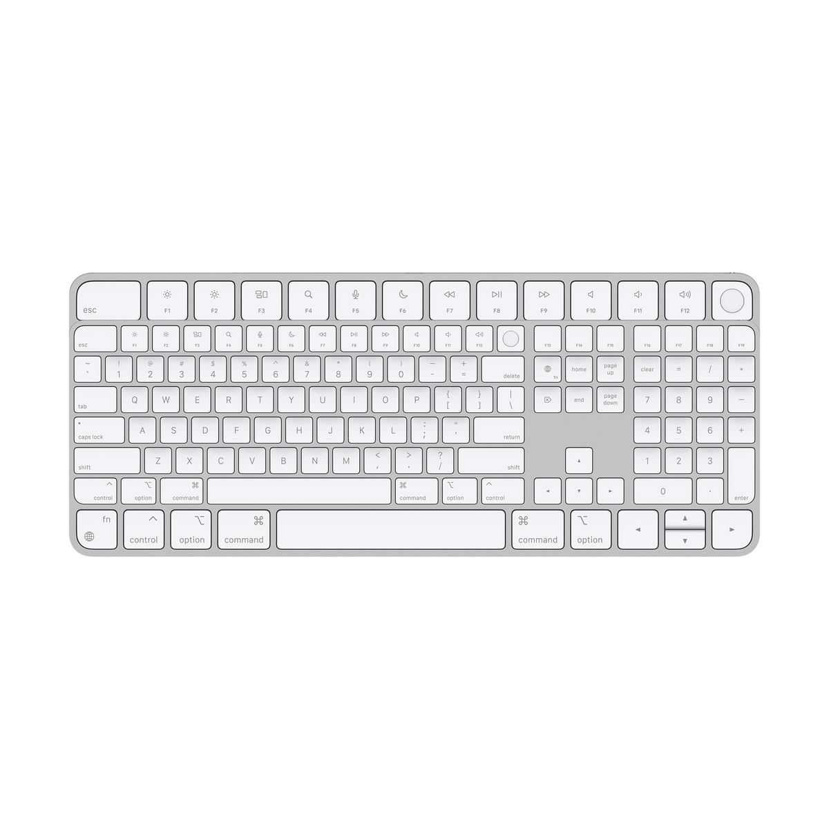 Apple Magic Keyboard w/ Touch ID and Numeric Keypad (For Use w/ M1