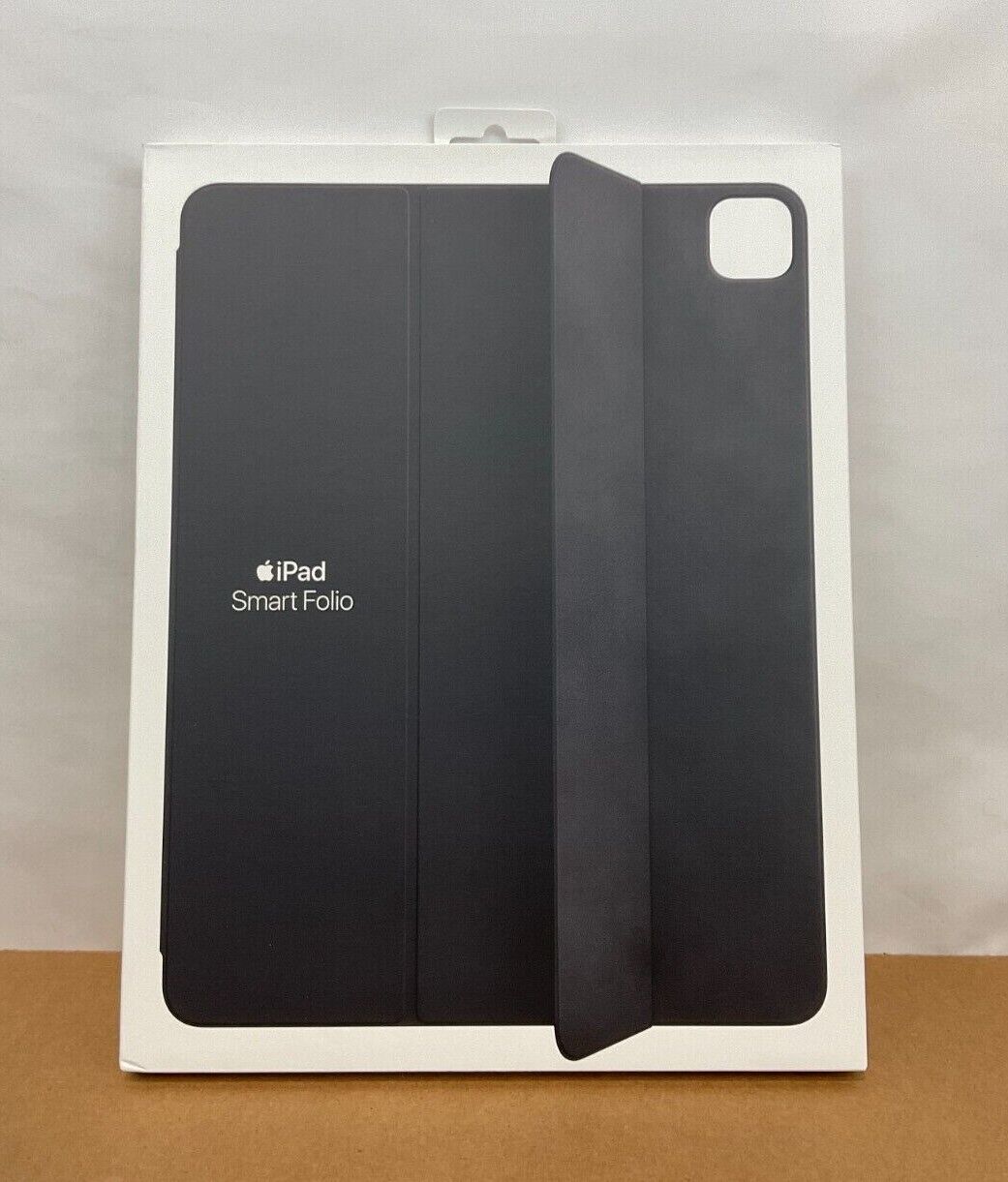 ♥ New, Open Box - Apple Smart Folio for iPad Pro 12.9" (3rd/4th/5th/6th Gen, Black) MJMG3ZM/A