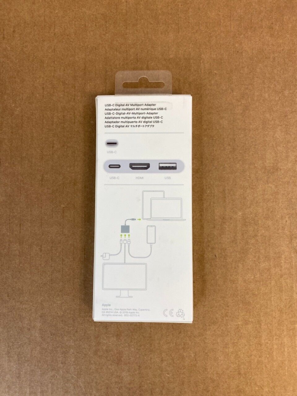 ♥ New, Open Box - Apple USB-C Digital AV Multiport Adapter MUF82AM/A