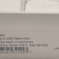 ♥ New, Factory Sealed - Apple USB Type-A to Lightning Cable 2 Meter (6.6') MD819AM/A