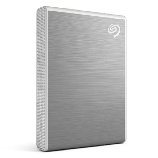 Seagate One Touch SSD External Hard Drive - 500GB - Silver (USB-C 3.1 only)