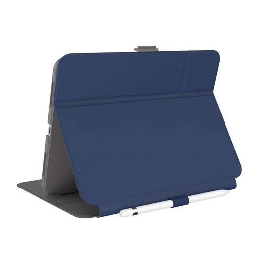 Speck Balance Carrying Case (Folio Clear) for 10.9in iPad 10th Gen - Arcadia Navy/Moody Gray
